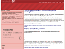 Tablet Screenshot of digestionblog.com